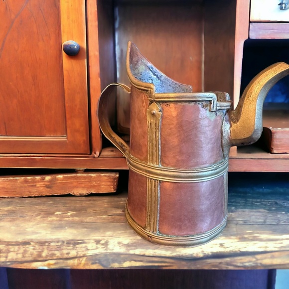 Copper Tibetan Water Offering Vessel - Picture 10 of 16